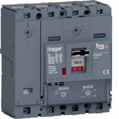 Hager HES161DC h3+ P160 4P4D 160A 70kA Leistungsschalter