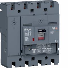 Hager HET101JR h3+ P250 4P4D 100A 70kA Leistungsschalter