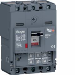 Hager HMS040JC h3+ P160 3P3D 40A 50kA Leistungsschalter