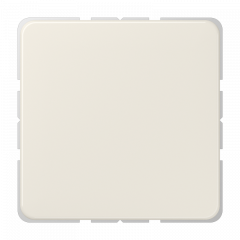 Jung 594-0 Blind-Abdeckung (gerastet), Thermoplast, Serie CD, weiß
