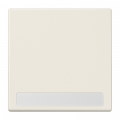 Jung LS990NA Wippe 1fach, mit Schriftfeld, Duroplast, Serie LS, weiß