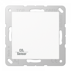 Jung CO2A2178BFWW KNX CO2-Sensor, Thermoplast, Serie AS/A, alpinweiß