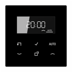 Jung LS1750DSW LB-Management Timer-Display, Serie LS, schwarz