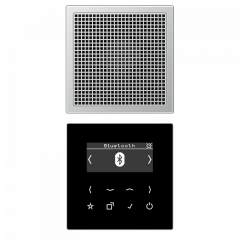 Jung DABAL1BT Smart Radio DAB+ Bluetooth®, Set Mono, Serie LS, Aluminium