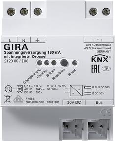 Gira 212000 Spannungsversorgung KNX 4TE 160mA