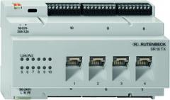 Rutenbeck SR 10TX GB für REG-Montage Gigabit-Switch