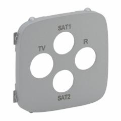 Legrand 754817 Abdeckung Valena Allure TV-R-SAT AL , (Aluminium)