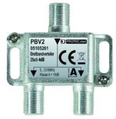 PROTEC.class 05105261 Antennentechnik Breitbandverteiler PBV2 2fach