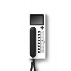 Siedle AHT 870-0 WH/S Access Haustelefon in Weiß-Hochglanz/Schwarz