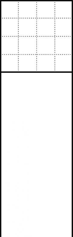 Siedle BG/SR 611-4/4-0 W Freistehender Briefkasten mit Standrohren in Weiß