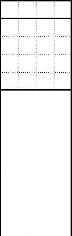 Siedle BG/SR 611-4/5-0 W Freistehender Briefkasten mit Standrohren in Weiß