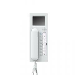 Siedle HTV 840-02 W Multi-Telefon mit Farbmonitor in Weiß