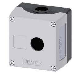 Siemens 3SU1801-0AA00-0AB1 Gehäuse für Befehlsgeräte 22mm rund