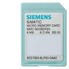Siemens 6ES7953-8LP31-0AA0 Micro-Memory-Card 3V Nflash 8MB