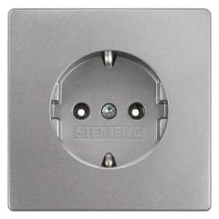 Siemens 5UB1853-1 Steckdose SCHUKO platin-metallic