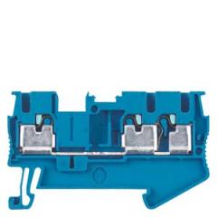 Siemens 8WH6003-0AF01 Durchgangsklemme 2,5qmm blau