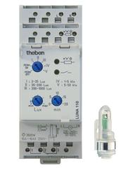 Theben 1104100 Daemmerungsschalter LUNA 110 AL 24V IP55 Aufbau-Sensor