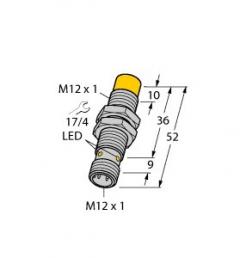 Turck 4611310 NI8-M12-AP6X-H1141 M12 Induktiver Sensor