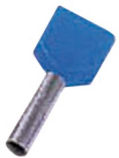 Intercable 180777 ICIAE210Z isoliert 2x2,5qmm 10mm blau Zwillingsaderendhülse