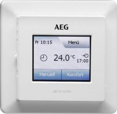 AEG 233919 Haustechnik FRTD 903 TC UP mit Wochenuhr Begrenzung Raum- Fussbodentemperaturregler