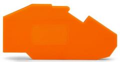 Wago 780-317 orange Abschlussplatte u. Zwischenplatte