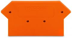 Wago 280-331 2,5mm dick orange Abschlussplatte u. Zwischenplatte