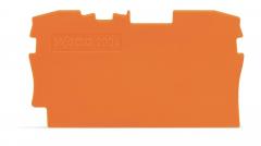 Wago 2004-1292 orange Abschlussplatte u. Zwischenplatte