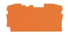 Wago 2006-1292 orange Abschlussplatte u. Zwischenplatte