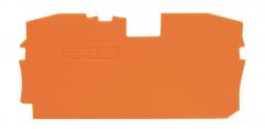 Wago 2010-1292 orange Abschlussplatte u. Zwischenplatte