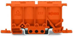 Wago 222-500 für 2-5Leiter orange Befestigungsadapter