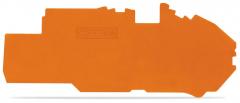 Wago 2016-7792 orange Abschlussplatte u. Zwischenplatte