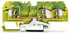 Wago 282-687 grün-gelb 6qmm 3 Leiter Schutzleiterklemme