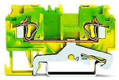 Wago 880-907/999-940 2Leiter grün-gelb 4qmm Schutzleiterklemme