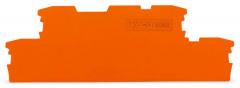 Wago 2002-2992 orange 1mm Abschlussplatte u. Zwischenplatte