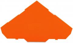 Wago 280-321 orange Abschlussplatte u. Zwischenplatte