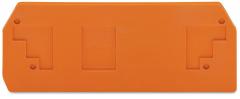 Wago 283-328 für 2Leiter orange Abschlussplatte u. Zwischenplatte