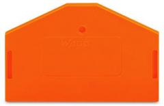 Wago 281-313 für 3Leiter orange Abschlussplatte u. Zwischenplatte