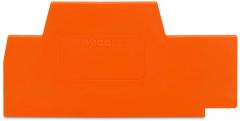 Wago 280-343 orange für Doppelstock Abschlussplatte u. Zwischenplatte