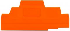 Wago 280-304 orange Abschlussplatte u. Zwischenplatte