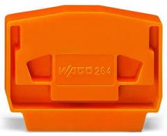 Wago 264-369 orange Abschlussplatte u. Zwischenplatte