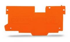 Wago 769-308 1,1mm dick orange Abschlussplatte u. Zwischenplatte
