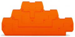 Wago 870-569 orange Abschlussplatte u. Zwischenplatte