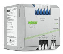 Wago 787-734 ECO Ausgang 24VDC 20A primär getaktete Stromversorgung