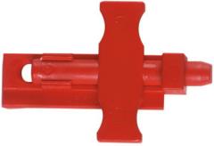 ABB Striebel & John ZX464 Türriegel rot für Doppeltüren , 2CPX039596R9999