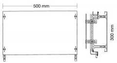 ABB Striebel & John ED62MA Kombi-Set Montageplatte 2RE / BH000, 2FB , 2CPX037821R9999