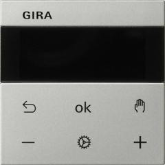 Gira 5393600 S3000 RTR Display System 55 Edelstahl Raumtemperaturregler
