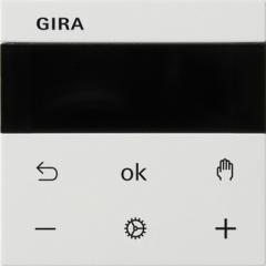 Gira 539327 S3000 RTR Display System 55 Reinweiß Raumtemperaturregler