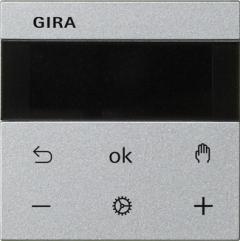 Gira 539326 S3000 RTR Display System 55 F Alu Raumtemperaturregler