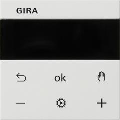 Gira 539303 S3000 RTR Display System 55 Reinweiß Raumtemperaturregler