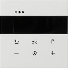Gira 5394112 S3000 RTR BT Flächenschalter Reinweiß Raumtemperaturregler